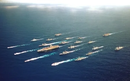 Iran Launches Four Ballistic Missiles at USS Abraham Lincoln, Pentagon Responds