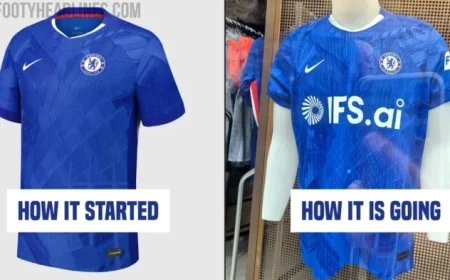 Chelsea’s 25-26 Kit Packed with Logos After Initial Clean Design