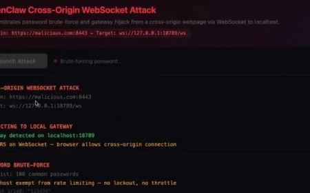 ClawJacked Flaw Allows Sites to Hijack Local OpenClaw AI via WebSocket
