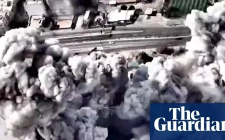 IDF Video Shows Strike on Iranian Regime Headquarters