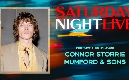 SNL Tonight: Last Night Was Connor Storrie and Mumford & Sons — Ryan Gosling and Gorillaz Are Next Saturday