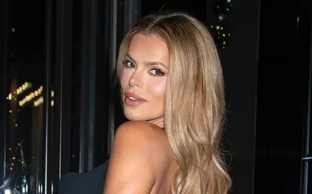 Brooks Nader Shines in Chic Look for Revolve and FRWD Girls’ Night