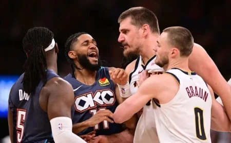 Nuggets’ Jokic Criticizes Thunder’s Dort for ‘Unnecessary’ Foul