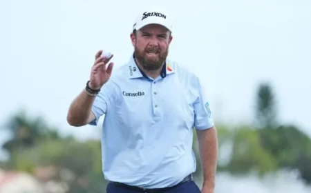 Lowry Ties Smotherman for Lead at Cognizant Classic