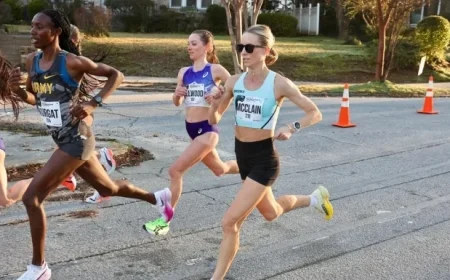 Lead Pack Veers Off Course at U.S. Half Marathon Championships