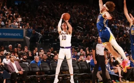 LeBron, Luka, Reaves Shine in Lakers’ Victory Over Warriors