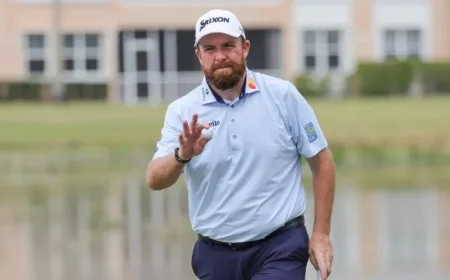 Shane Lowry Claims Joint Lead at Cognizant Classic