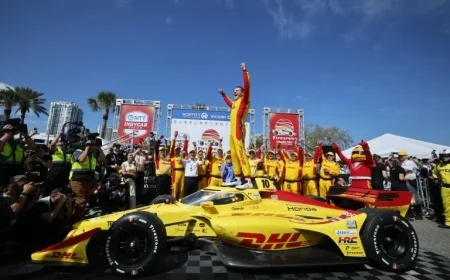 Alex Palou Secures Historic Victory at St. Pete IndyCar Season Opener