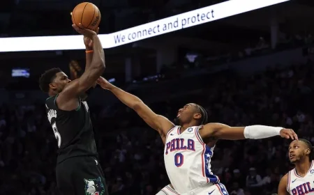 Sixers Insights: Tyrese Maxey’s Ties to Edwards, Edgecombe’s Shooting Drill, More