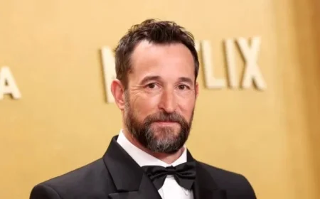 Noah Wyle Stuns in Classic Tuxedo at Actor Awards