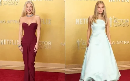 Ali Larter and Michelle Randolph Dazzle at Actor Awards in ‘Landman’ Styles