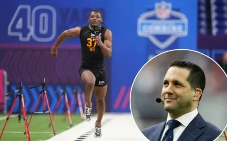 Adam Schefter’s ESPN Report Highlights Carnell Tate’s Impressive 40-Yard Dash