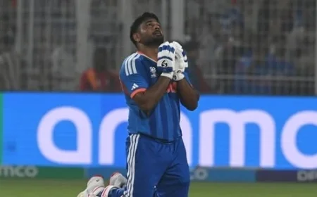 Sanju Samson Emotional After Leading India to T20 World Cup Semis