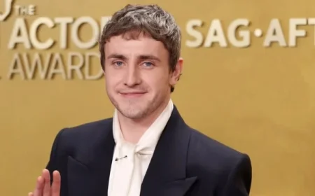 Paul Mescal Delivers Fashion History at 2026 Actor Awards