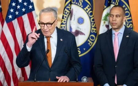 Democratic Leaders Criticized for ‘Cowardly’ Response to Trump’s Iran Conflict