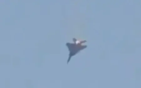 Iran Shares Video of F-15 Jet Crash in Kuwaiti Airspace