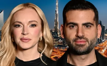 Lindsay Lohan’s Family Safe as Middle East Conflict Intensifies