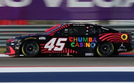 Tyler Reddick Sets NASCAR Record with Third Consecutive COTA Victory