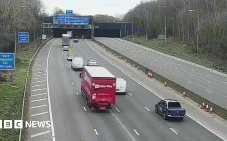 Essex M25 Closed Due to Driver’s Medical Emergency