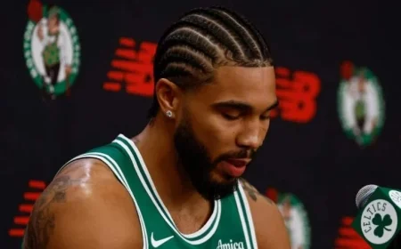 NBA Fans Buzz Over Jayson Tatum’s Boston Celtics Announcement
