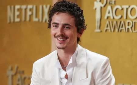 Timothée Chalamet Jokes About Red Carpet Date with Mom at 2026 Actor Awards