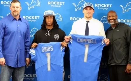 Lions’ Jahmyr Gibbs, Jack Campbell Fifth-Year Option Costs Revealed