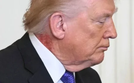 Trump’s Neck Rash Due to Preventative Skin Treatment, Doctor Reveals