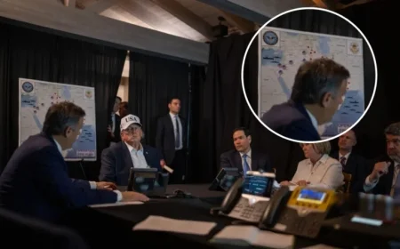 Trump Photo During Iran Strikes Features Unexpected Background Detail