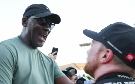 Tyler Reddick Mirrors Michael Jordan with Historic First Three-Peat