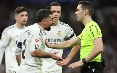 Real Madrid Stumbles in Title Race with Late Double Red Cards