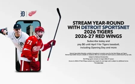 Ilitch Sports Launches Detroit SportsNet Network