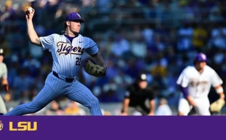 LSU Triumphs Over Northeastern 3-1 in Saturday Clash