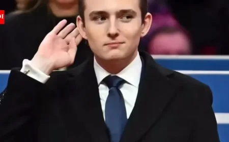 Satire Site Urges Barron Trump to Join Military Service