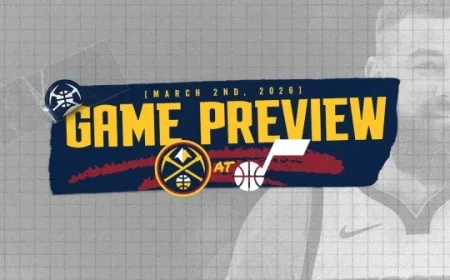 Nuggets Face Jazz in Back-to-Back NBA Clash