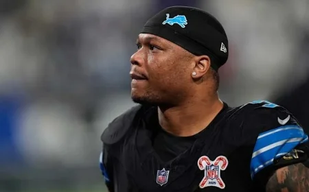 David Montgomery Shares Heartfelt Message to Lions Fans After Houston Trade