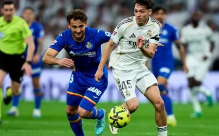 Getafe Triumphs 1-0 Over Real Madrid: Player Ratings