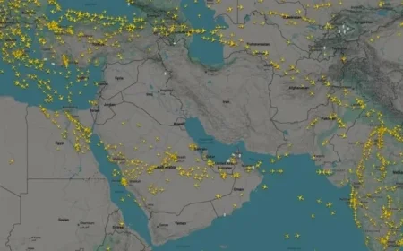 Middle East Airspace Closures Reshape Global Aviation