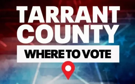 Tarrant County Voting: Locations, Wait Times, and Sample Ballots