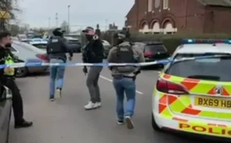 Stabbing Near Birmingham School Prompts Armed Police and Air Ambulance Response