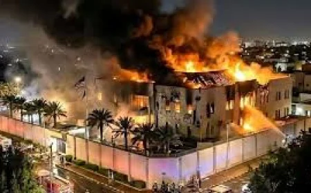 US Embassy Riyadh Attacked by Iranian Drones as Saudi Arabia Condemns Strike and Trump Vows Retaliation