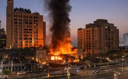 Is Dubai Under Attack: Day 4 Update — Burj Al Arab Hit, Dubai Airport Partially Reopens, US Navy 5th Fleet Bahrain Base Damaged as Iran's Gulf Bombardment Continues