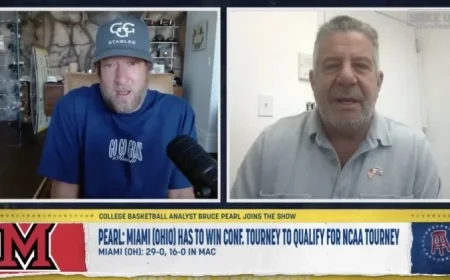Bruce Pearl Clarifies: Miami (Ohio) Debate Involves No Nepotism