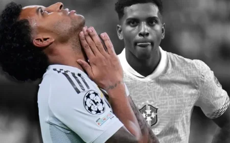 Rodrygo Tears ACL, Misses Rest of Season and World Cup