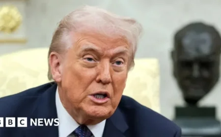 Trump Criticizes Starmer, Says He’s ‘No Churchill’ on Iran Strikes