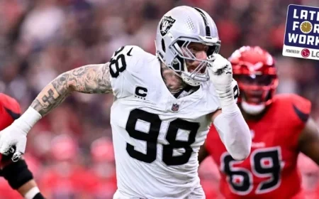 Ravens Monitor Maxx Crosby’s Availability Amid Reported Team Interest