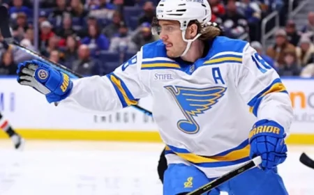 Sabres Target Blues’ Thomas, Offer Multiple First-Round Equivalents