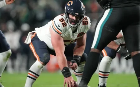 Bears’ Pro Bowl Lineman Drew Dalman Retires at 27 After 5 NFL Seasons