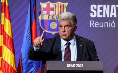 Joan Laporta Advances as Top Candidate in Barcelona Presidential Race