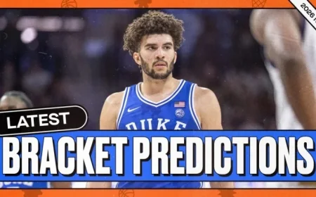 2026 Men’s NCAA Tournament Bracket: Latest Projections Revealed
