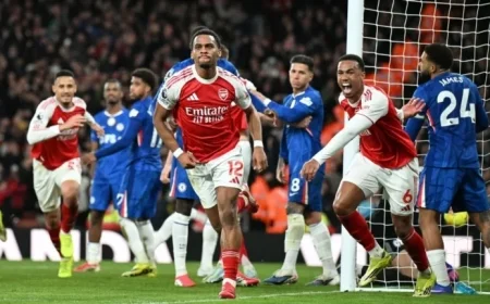Arsenal Triumphs Over Chelsea; Bayern Nears Bundesliga Title; More Updates